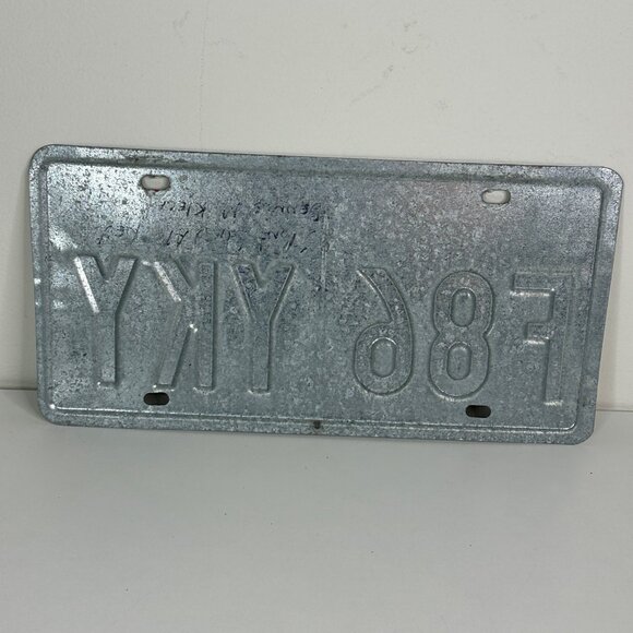 Texas License Plate F86-YKY Metal Lone Star State Decor 12x6 Collectible - Picture 4 of 6